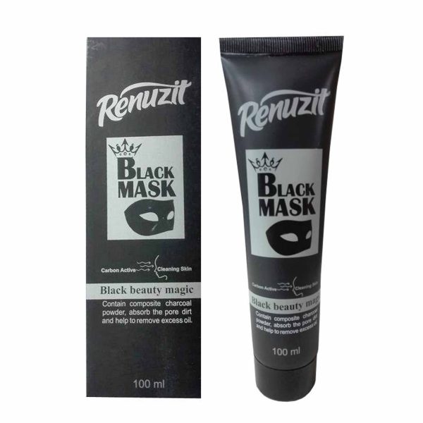 ماسک صورت ذغال رینوزیت RENUZIT حجم 100 میلی لیتر
