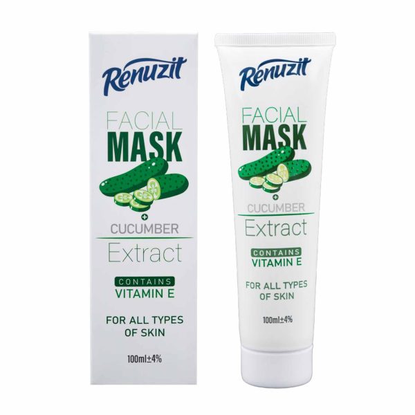 ماسک صورت خیار رینوزیت RENUZIT حجم 100 میلی لیتر
