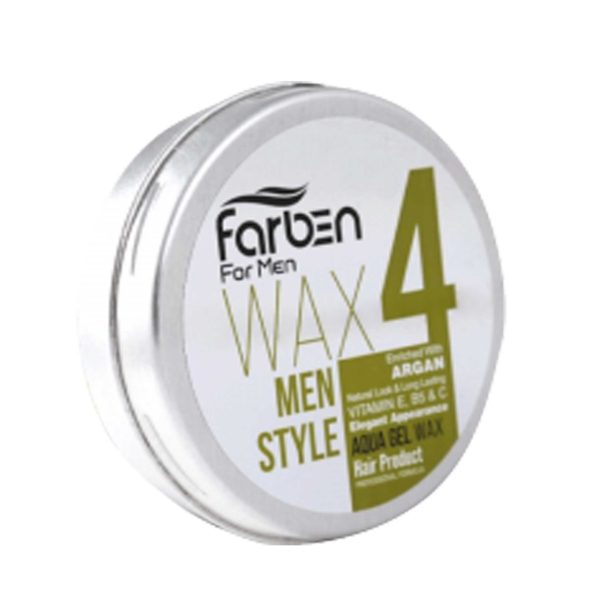 واکس مو قوی فاربن شماره 4 Farben for men wax حجم 150 میل