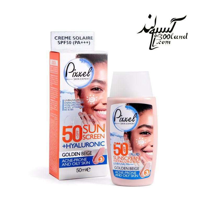 کرم ضد آفتاب بژ طبیعی پیکسل مناسب پوست چرب
